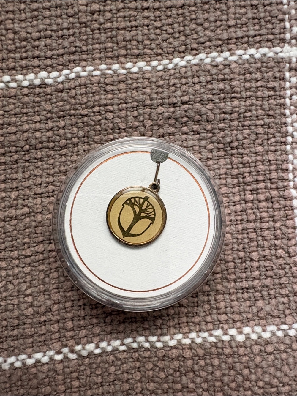 Alex and Ani Gold Floral Tree of Life Round Charm